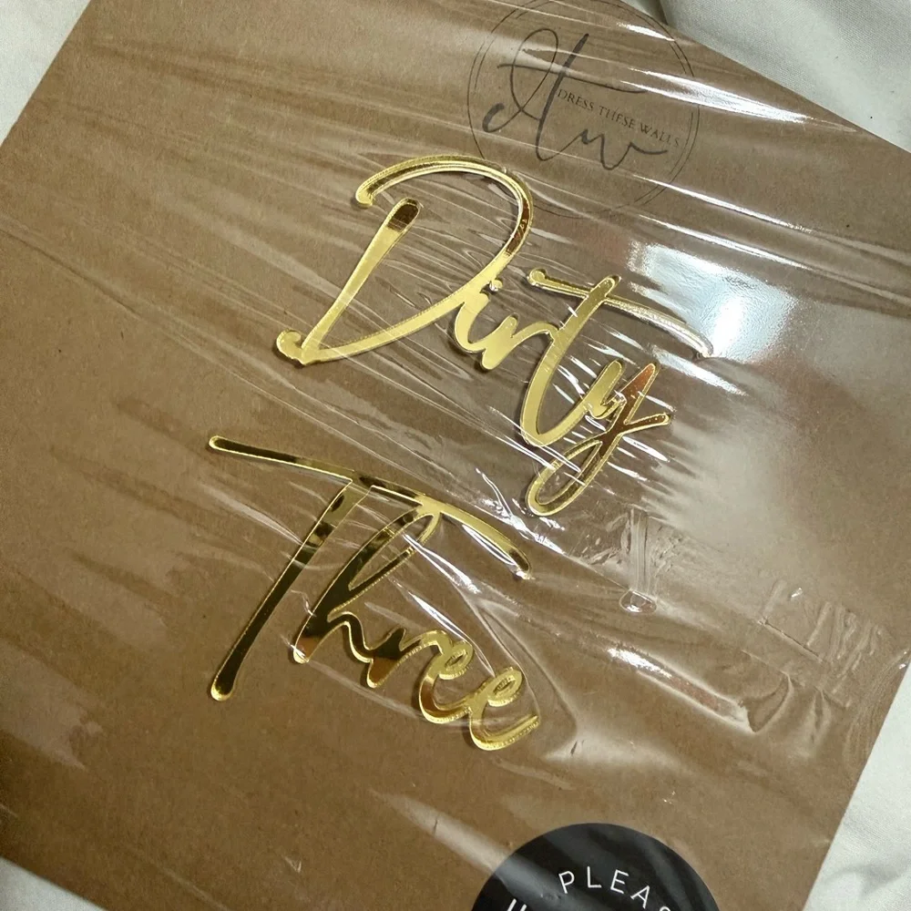 Gold and Brown Party Box